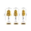 KIT 3PCS MECHAS ESCALONADAS PARA TERMOFUSION ALPHA Kit 3pcs Mechas Escalonadas Para Termofusion Alpha