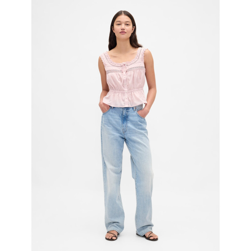 SL LACE TIE FEMME TOP PRIMITIVE