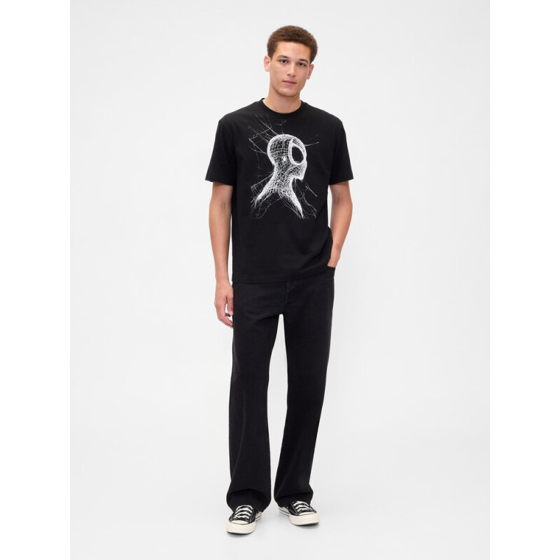 V-FRCH MVL SPIDERMAN TEE BLACK 1