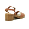 Country Sandalia Para Dama, Capellada Cuero , Taco Bajo Damasco