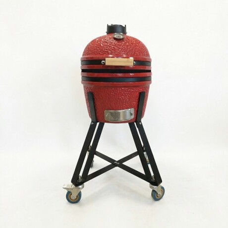 PARRILLA A CARBON KAMADO 16" FIRE KING ROJO PARRILLA A CARBON KAMADO 16" FIRE KING ROJO