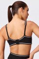 Bra Fabletics Deportivo PureLuxe Longline Negro