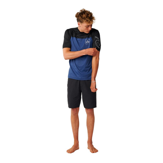 Lycra Rip Curl Drive Upf - Azul Lycra Rip Curl Drive Upf - Azul