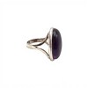 Anillo Oval-Plata 925-Piedra amatista-AN4689 conpiedra