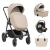 Travel system 4 en 1 CHIARA beige KIKKABOO Travel system 4 en 1 CHIARA beige KIKKABOO