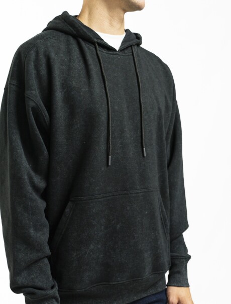 Canguro de Felpa Oversized California Negro