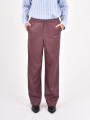 PANTALON PAULINA BORDEAUX