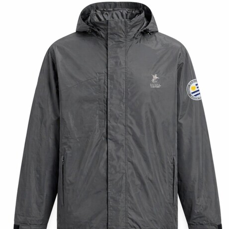 Campera Taslon Hombre GRIS
