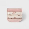 Set provecheros babitas x 4 XL CARTERS rosa flowers pastel