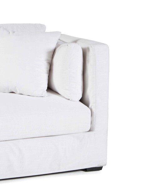 LESTAT SOFA LESTAT 3,5 PLAZAS TELA HL BLANCO 236X96X84H CM