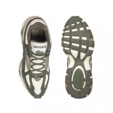 Championes LACOSTE Upper Green & Olive