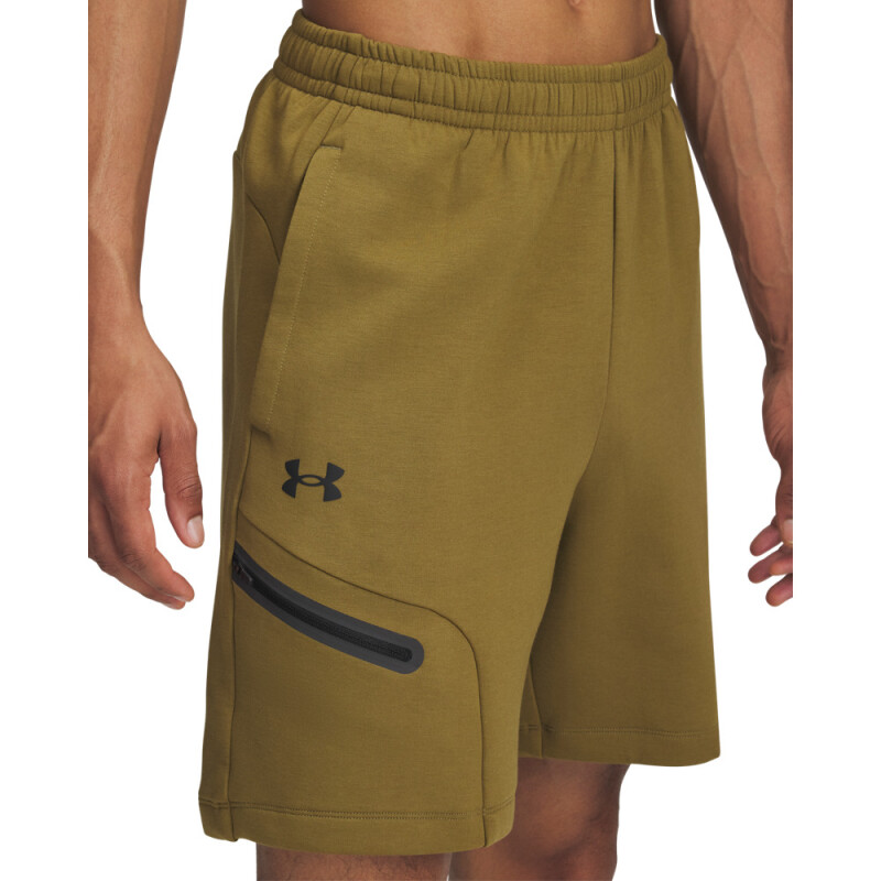 UA Unstoppable Flc Shorts-GRN GRN-320