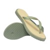 Sandalias Havaianas Top Point Fusion Mujer Smoke Green/buttercream