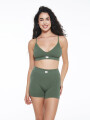 TOP SEAMLESS GIA VERDE MILI