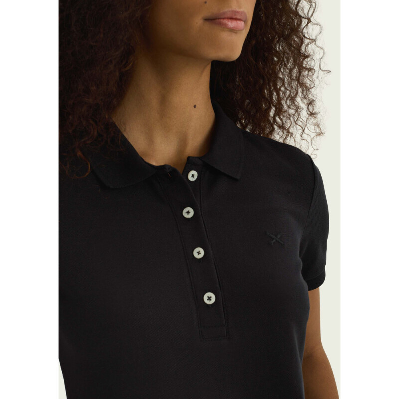 CAMISA POLO MM FEM PRETO ESCURO