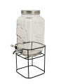 DISPENSADOR DE BEBIDA C/ SOPORTE TRANSPARENTE
