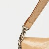 Bandolera Curve Gloss Crinckle Camel Niquel
