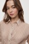 CAMISA JAZMINA STRIPES Beige