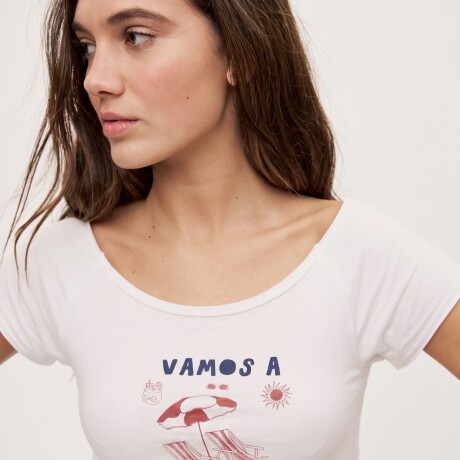 REMERA TEMIS Blanco