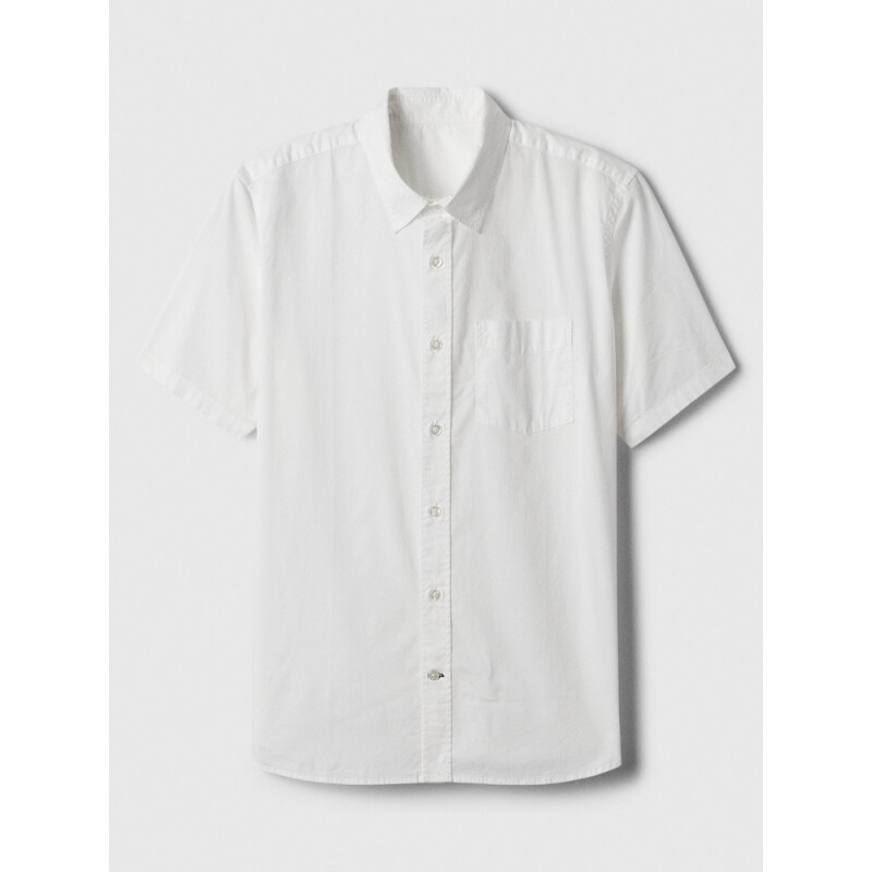 V-SS STANDARD POPLIN OPTIC WHITE