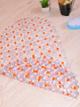 ALFOMBRA PARA BAÑO NARANJA