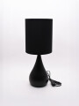 LAMPARA GOTA DE MESA NEGRO (V)