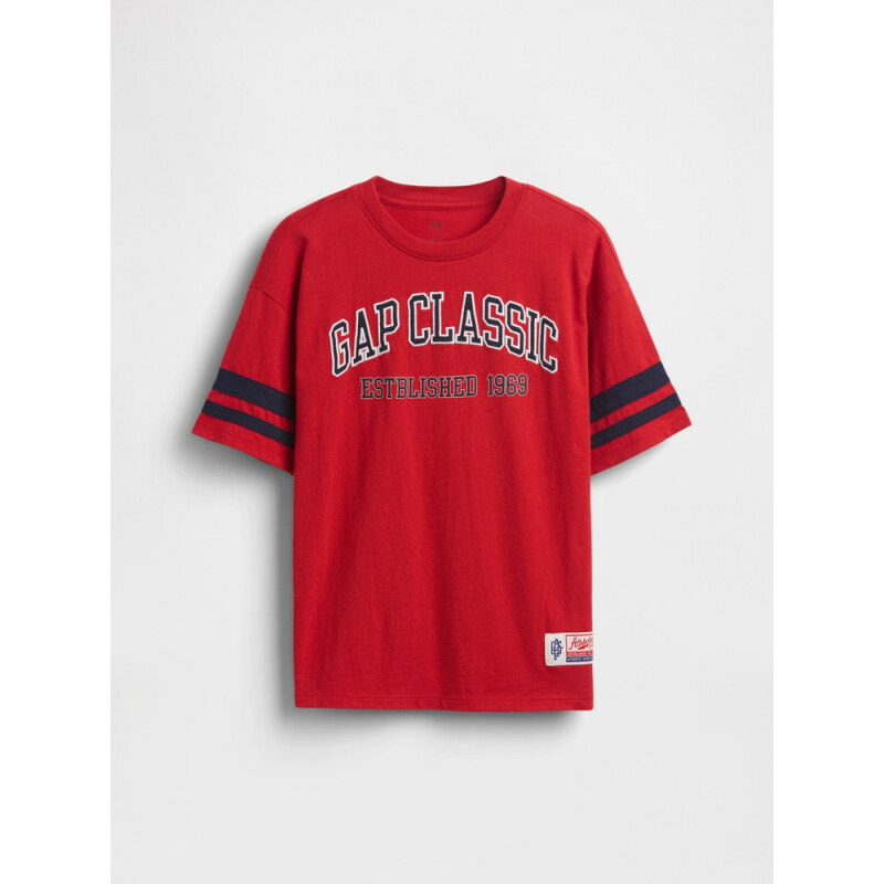 SPORTY SS GRAPHIC TEE TOMATO SAUCE