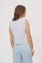 REMERA BOLDA Gris Melange