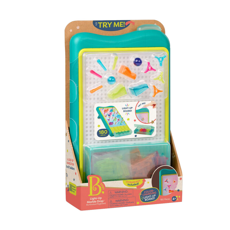 Tablero de canicas con luz B. Toys Tablero de canicas con luz B. Toys
