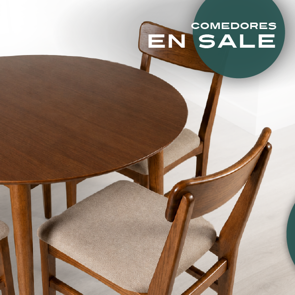 Armá tu comedor, variedad de opciones en descuento