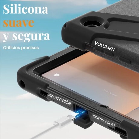 Funda Rugged Samsung para Galaxy Tab A11+ Negra Funda Rugged Samsung para Galaxy Tab A11+ Negra