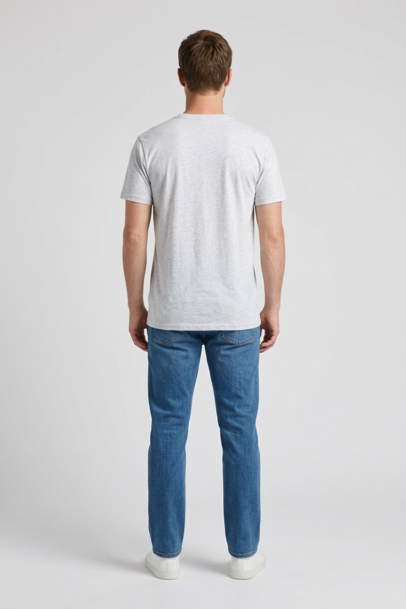 Camiseta estampada Elefante GRIS MELANGE