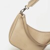 Bandolera Venice en cuero graneado Taupe