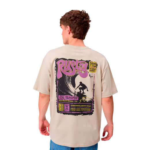 Remera Rusty Oceana - Beige Remera Rusty Oceana - Beige