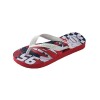 Sandalias Havaianas Kids Disney Niños Blaco/rojo