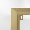 ESPEJO AREZZO Dorado - -