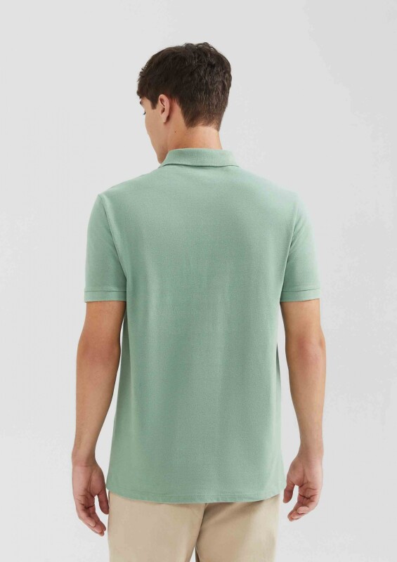 CAMISA POLO MM MASC VERDE CLARO