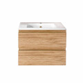MUEBLE DE BAÑO MARRÓN CON BACHA BLANCA Mueble De Baño Marrón Con Bacha Blanca