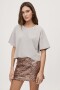 REMERA FIESTA Gris Claro