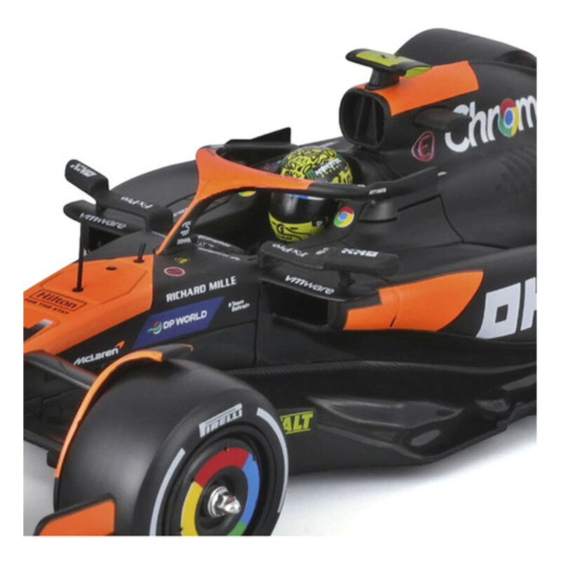 Auto a Escala 1:24 Formula 1 Mclaren Lando Norris Bburago Auto a Escala 1:24 Formula 1 Mclaren Lando Norris Bburago