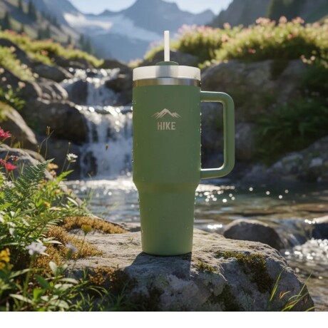 Termo Mega Sip 1180 ML Hike Color Verde