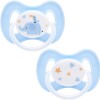Set x2 chupetes BUBA fisiologico 0-6 meses elefante celeste