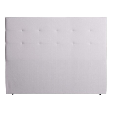 RESPALDO KING TELA GRIS CLIO