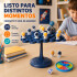 Juego de Mesa de Equilibrio Astronautas 50 Piezas Negro 1