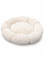 CAMA PERROS FLOR CAMEL