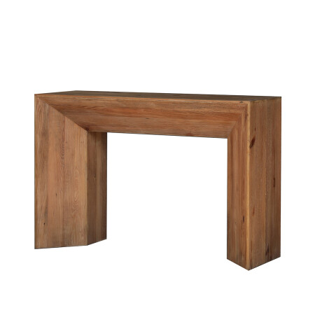 CONSOLA DE ARRIME MESA LATERAL MADERA MACIZA - LÍNEA RÚSTICA CONSOLA DE ARRIME MESA LATERAL MADERA MACIZA - LÍNEA RÚSTICA