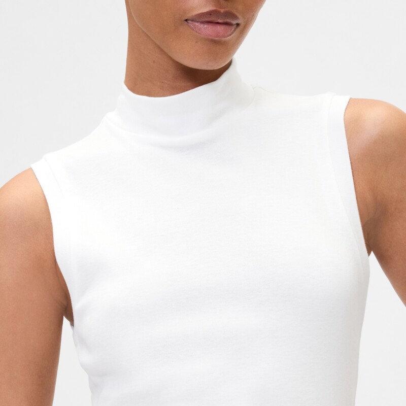 V-SL MOCKNECK TANK WHITE UK