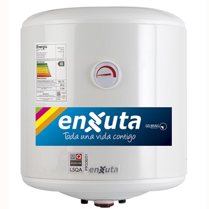TERMOTANQUE ENXUTA 40 L TENX 2140 ACERO N/A