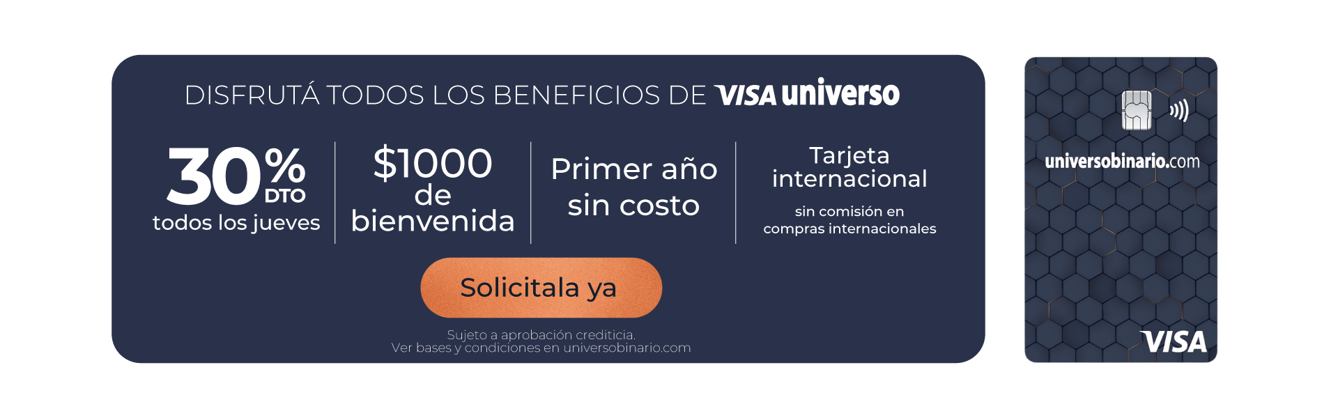 Solicita tu Visa