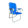 Silla plegable aluminio nacional Azul